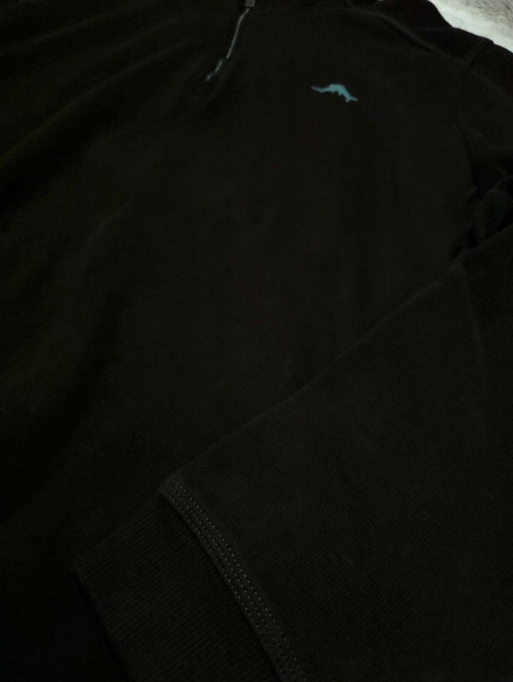 Tommy Bahama Black Half-Zip XL - Picture 7 of 7